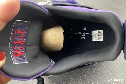 4 Air TRAVIS Retro Jordan 526 dynasty 766302 purple DailyWear SCOTT 1027